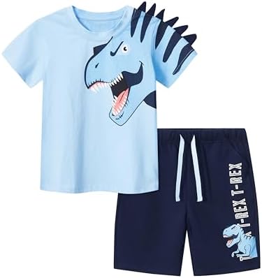 HILEELANG Toddler BOY Summer Short Set