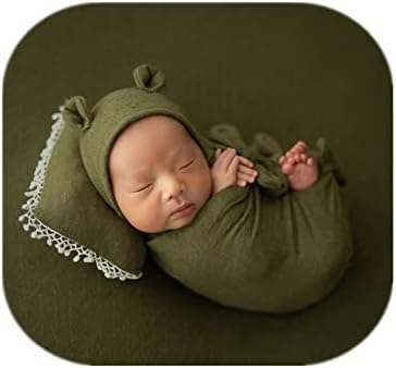 Vemonllas Prop Set for Newborn Boys Girls poses like a pro