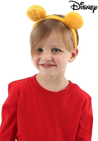 Elope Disney Winnie the Pooh Ears Costume Headband for Kids Standard Yellow