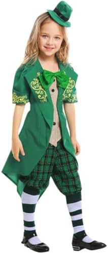 St Patricks Day Leprechaun Costume for Girls