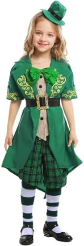 St Patricks Day Leprechaun Costume for Girls