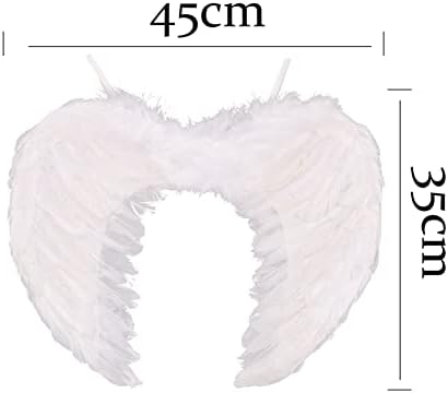 IMEKIS Halloween Angel Devil Costumes for Girls - Trick or Treat Sets