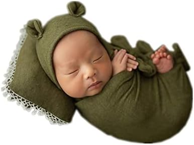 Vemonllas Prop Set for Newborn Boys Girls poses like a pro