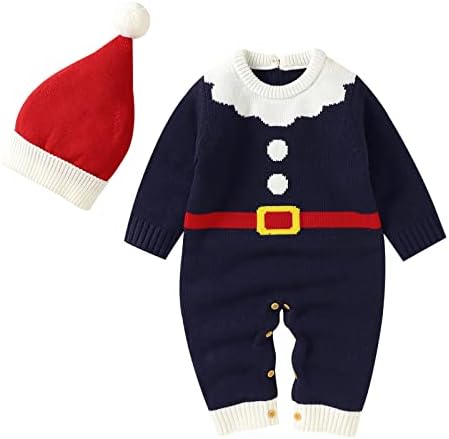 Stylish All-in-One Baby Christmas Romper