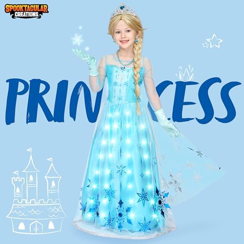Mirage Ice Princess LED Halloween Costume