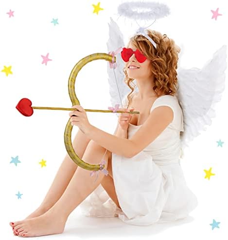 Coume Angel Cupid Costume Set for Kids 4-12 1