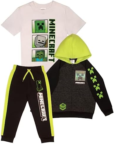Minecraft Creper Boys 3-Piece Set