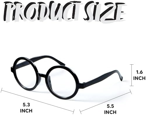 Spooktacular Wizard Glasses Halloween Costume 1