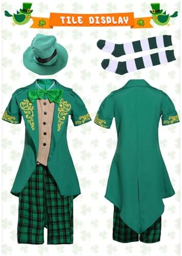 St Patricks Day Leprechaun Costume for Girls