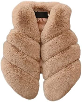 Sequins Style Faux-Fur Garland Jacket for Girls