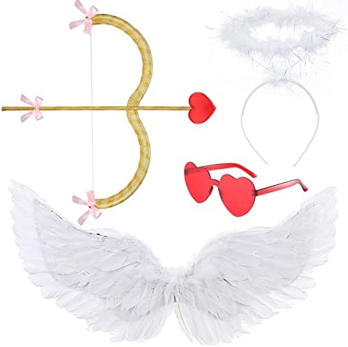 Coume Angel Cupid Costume Set for Kids 4-12 1