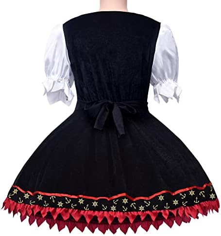 Cute Pirate Costume for Girls Ages 3-9 Years