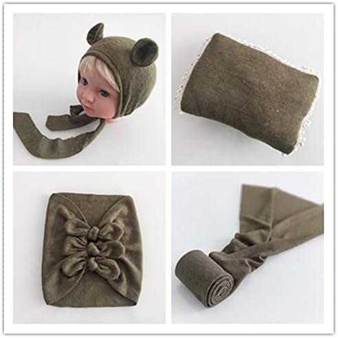 Vemonllas Prop Set for Newborn Boys Girls poses like a pro