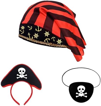 Cute Pirate Costume for Girls Ages 3-9 Years
