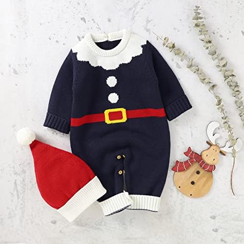 Stylish All-in-One Baby Christmas Romper