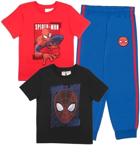 Marvel Comics Spider-Man Boys 3-Piece Outfit Set