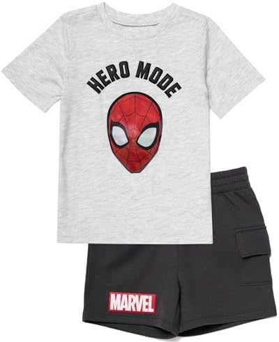 Marvel Spider-Man Boys T-Shirt and Shorts Set