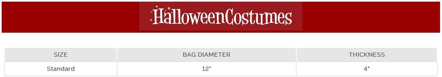 Baseball Trick or Treat Candy Bucket Costume Accessory for Kids
