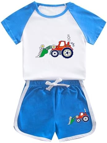 Track T-Shirts for Boys and Girls Cotton Set