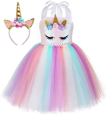 Sparkling Unicorn Costume for Girls
