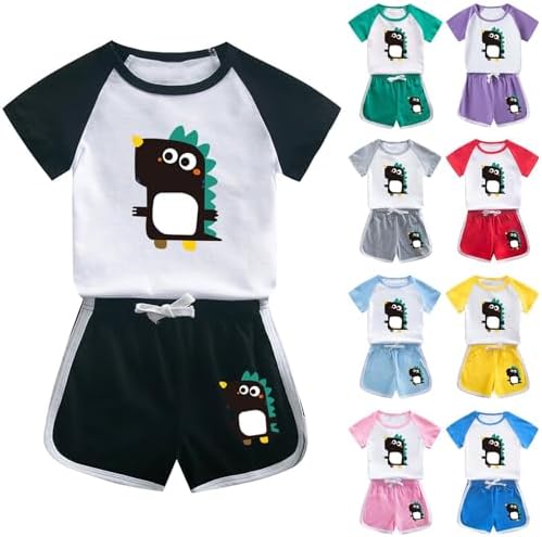 Generic Cute Dinosaur Tracksuit for Boys 1-12