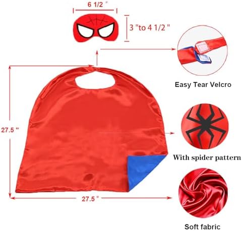 Heroic Cape Set for Kids 3-9