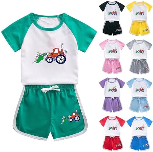 Track T-Shirts for Boys and Girls Cotton Set