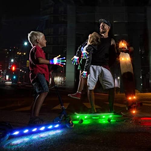 Cool LED Gloves for Kids Ages 6-12