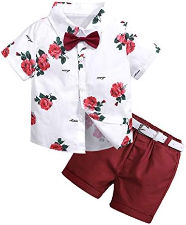 3Pcs Boys Handsome Outfit Set