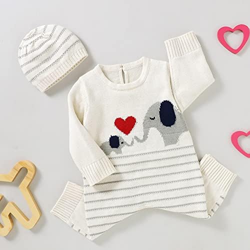 Cute Winter Coats for Boys Soft Cotton Jumpsuits Adorable Baby Sweaters