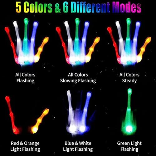 Cool LED Gloves for Kids Ages 6-12