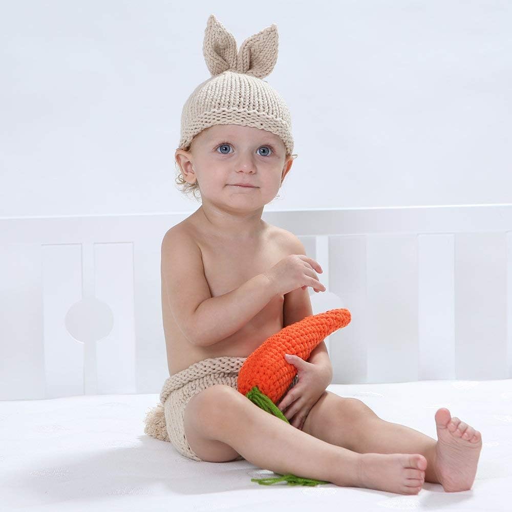 IBTOM CASTLE Baby Boy Easter Bunny Costume Set
