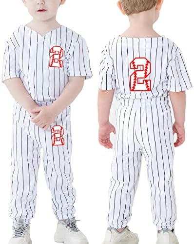 BAICAIYOD Toddlers Baseball Suit 2-4