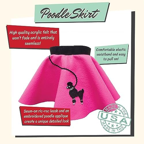 FANTASY FIFTIES Poodle Skirt for Kids