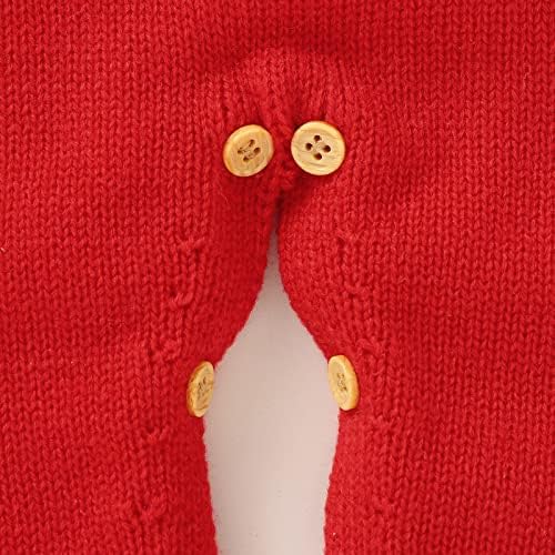 MVNB Boys Quarter Zip Pullover 0-3 Months Red 1
