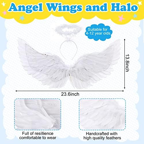 Coume Angel Cupid Costume Set for Kids 4-12 1