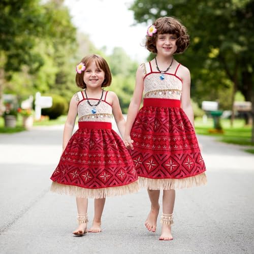 OFIHIDO Princess Costume Adventure Princess Dress with Accessories for Girls Kids