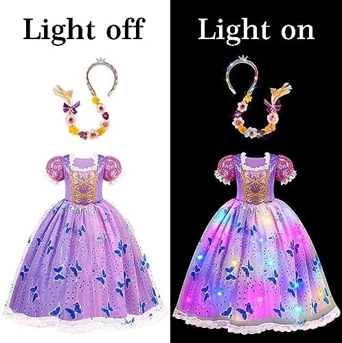 Light-Up Princess Dress for Toddler Girls