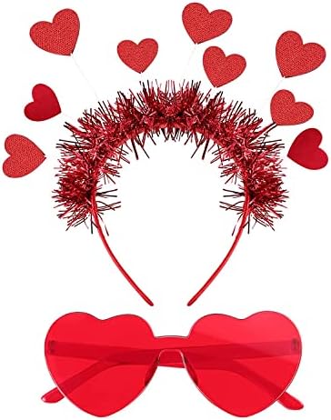 Valentines Heart Accessories Set 2 Pieces