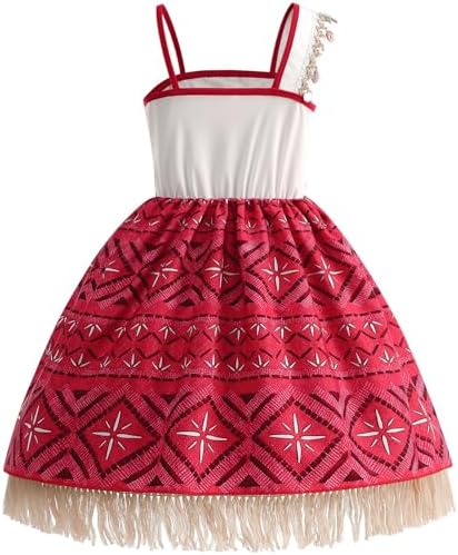 OFIHIDO Princess Costume Adventure Princess Dress with Accessories for Girls Kids