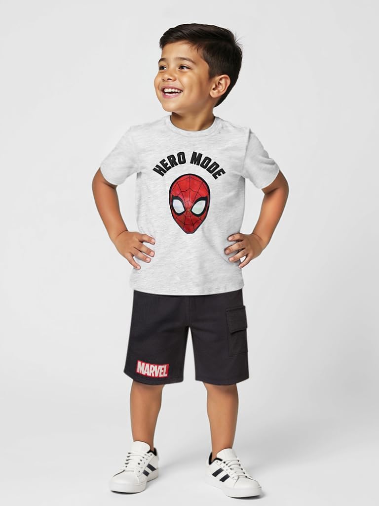 Marvel Spider-Man Boys T-Shirt and Shorts Set