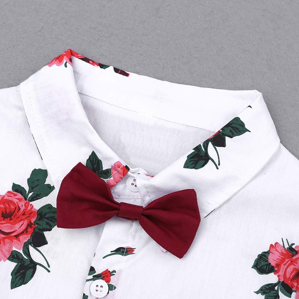 3Pcs Boys Handsome Outfit Set
