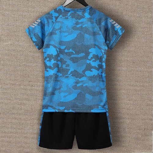 Boys Summer CamouFlage Clothing Set Comfort Style for 3-13 Years