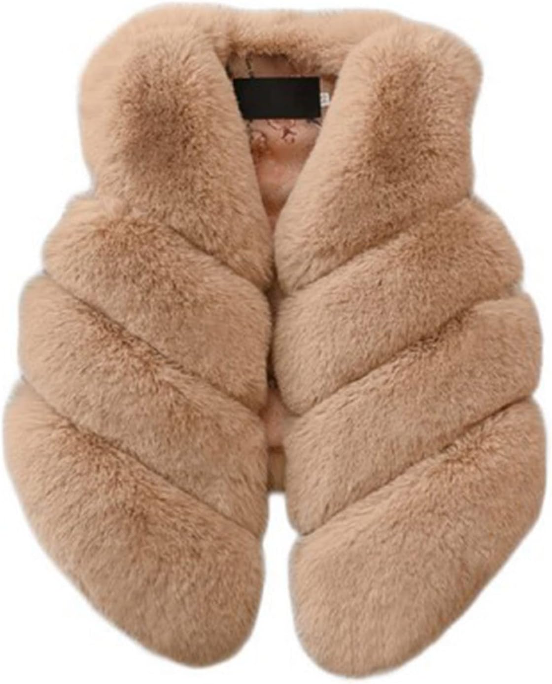 Sequins Style Faux-Fur Garland Jacket for Girls
