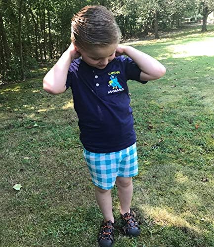 Bumeex Toddler Boys Cotton Short Sleeve Tee and Shorts Set