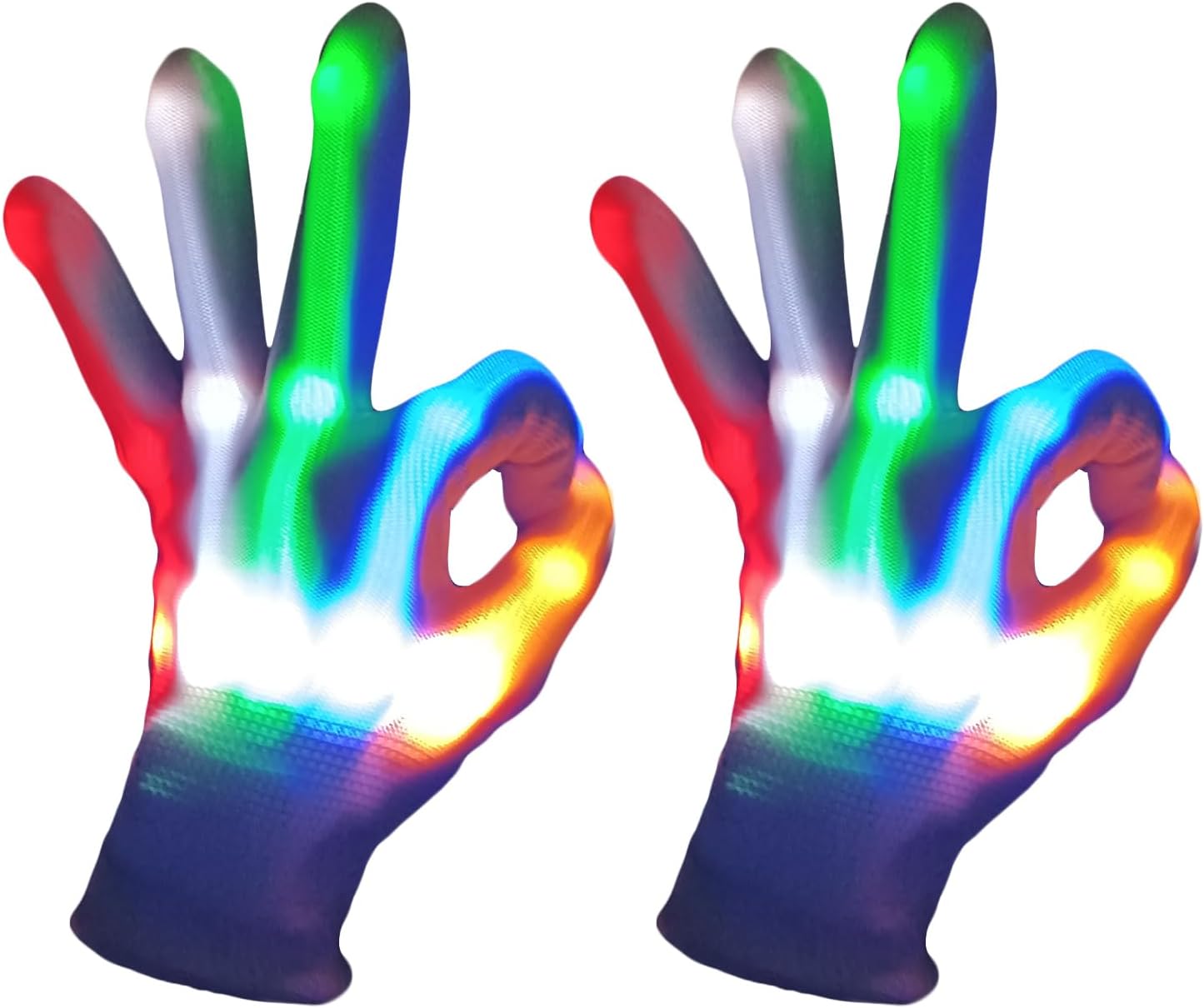 Cool LED Gloves for Kids Ages 6-12