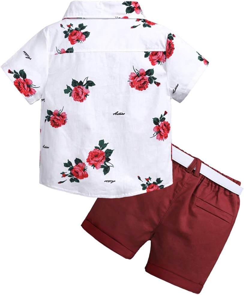 3Pcs Boys Handsome Outfit Set