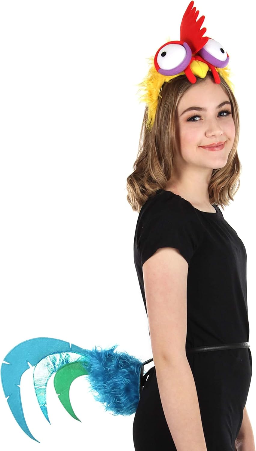 Perfect Disney Moana Hei Hei Headband Tail Rooster Costume Kit