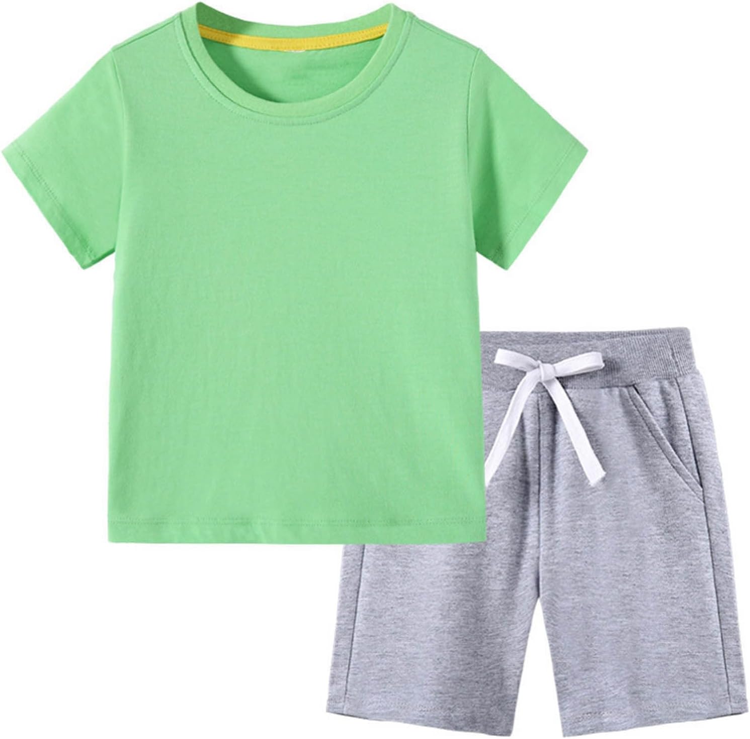 Toddler Girls Short Set Comfortable Cotton Summer Pose