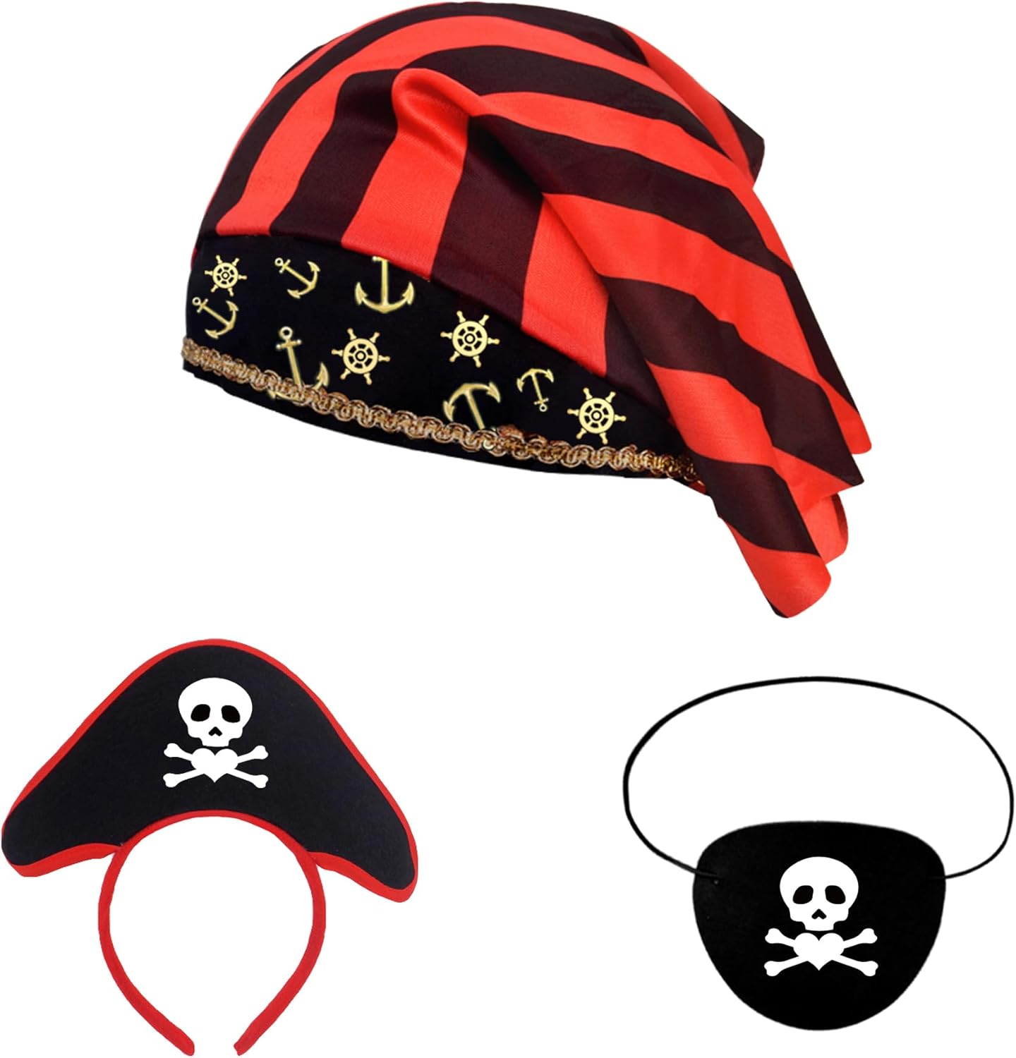 Cute Pirate Costume for Girls Ages 3-9 Years